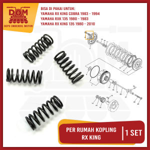 Per Rumah Kopling RX King (PSP) Isi 4 Spring Clutch Pir Kampas Kopling Yamaha RXK Lama King Cobra
