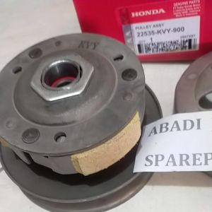 PULLY CVT HONDA BEAT 110 KARBU HONDA SCOPY 110 KARBU HONDA SCOOPY 110 KARBU PULLY CVT FUULSET KOMPLIT KVB