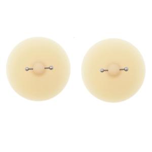 Soft Silicone Breast Pasties Lingerie Sticky Bra Pad for Women 2pcs Nightclub Chest Sticker Pad Lingerie Accessories