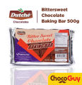Dutché Chocolates UNSWEETENED Baking Bar 500g **No Sugar No Milk**. 
