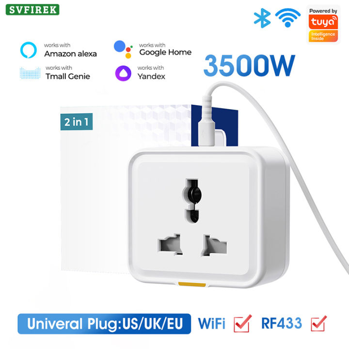 Ổ cắm thông minh Wi-Fi chúng tôi loại đa dụng-C cắm tuya nguồn màn hình ...