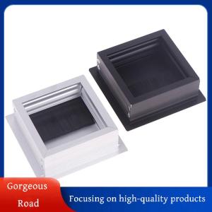 [Gorgeous] Hot Sale Desk Cord Grommet Wire Hole Cover Line Outlet Port Threading Box Cover Cable Passing Box Office Table Cable Organizer 80x80MM