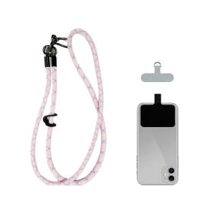 ANANK Mobile Phone Lanyard Crossbody Anti-Lost Rope Universal Detachable Durable Nylon Lanyard with Hook 2 Patches (Jaz Authentic)