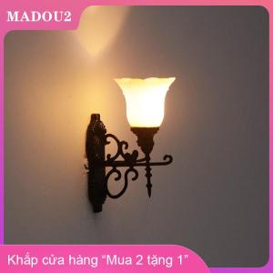 [COD] MADOU2 1pcs Wall Mount đèn đèn đường mô hình làm đường sắt công viên đèn