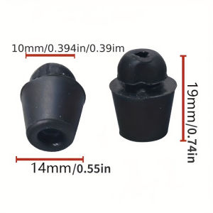 12PCS Universal Car Door Rubber Buffer Blocks Door Dampers Anti-vibration Rubber Stopper Pad Covers