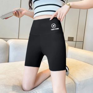 GLAMOUR Tight Hip Lift Yoga Shorts Breathable Elastic Biker Shorts Fashion Body Shaper Tummy Control Women Leggings Girl