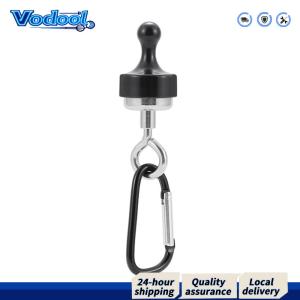 Premium Quality Magnetic Carabiner Keychain D Type Snap Clip for Hiking Climbing and Outdoor Activities