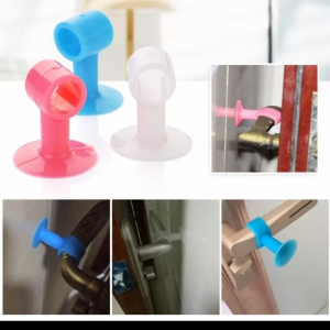 Ganjalan Pintu Karet Bulat Penahan Benturan Engsel Gagang Pintu Safety Lock Door Band
