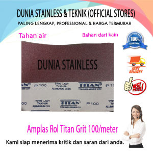 Amplas rol titan grid 100 /meter pengampelas