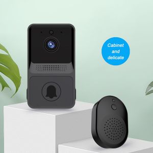 Camera Chuông Cửa Video WiFi Chuông Cửa Không Dây Ngoài Trời Chuông Cửa Liên Lạc Video An Ninh Chạy Bằng Pin Với Dịch Vụ Đám Mây Miễn Phí