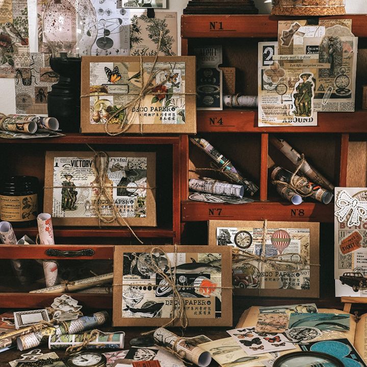 200 Pieces Vintage Ephemera Pack Decoupage Paper Junk Journal Kit 200-pieces-vintage-ephemera-pack-decoupage-paper-junk-journal-kit