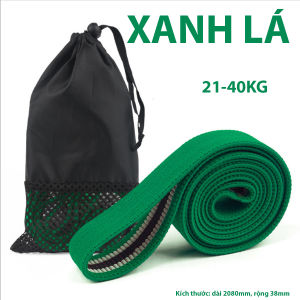 [VA]Dây kháng lực vải loại dài tập toàn thân full body dây đai kháng lực tập yoga pilates nam nữ