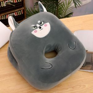 Travel Cartoon Hug Pillow Neck Pillow Portable Cartoon Nap Pillow For Kids Throw Pillow Office Cushion Arm Rest