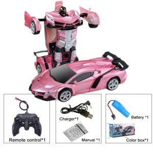 Mainan Anak Remote Control Rc Transformer 1:20 Mobil Remot Robot