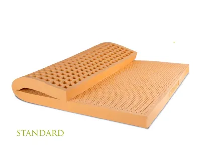 Nệm 120x200x5cm Cao Su Thiên Nhiên Vạn Thành Standard TẶNG 2 Gối Nằm + 1 Áo Nệm Có Khóa Kéo + 1 Ga Bọc Nệm