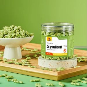 Cat Grass Biscuit Frozen Diet Cat Snack Kuki Catnip Untuk Kucing Biskut Kucing Makanan Penambah Berat