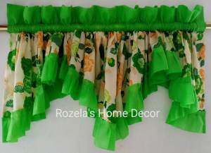 Diamond Valance Veron Design 57"W x 15"L