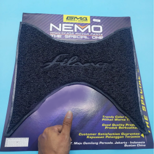 Alas Pijakan Motor Filano Model Spiral Hitam Karpet Mie Yahama Grand Filano