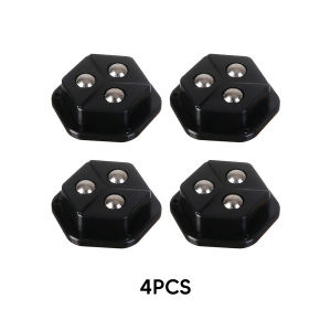 Self Adhesive Mute Ball 4PCS/Set Universal Wheel Furniture Casters Wheels Stainless Steel Wheel 360 ° Rotatable No Punching Required