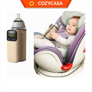 【COZYCASA】Portable Wireless Baby Milk Warmer | Adjustable Heat Travel Baby Bottle Warmer