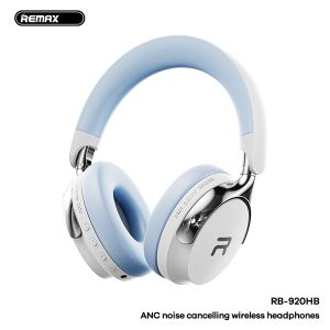 REMAX RB-920HB ANC Wireless Bluetooth V5.4 Headphones Over-Ear Heatset with High Fidelity Sound For Comfortable Wear