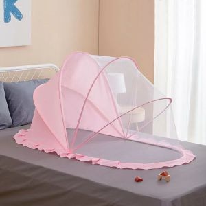 มุ้งนอน มุ้งคลุมเตียง มุ้งครอบ สำหรับกันแมลงกันยุง มีกันแสง สามารถพับเก็บได้ E67