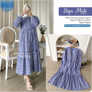 MIDI DRESS SIGA LD 110 by ORIGINAL MOELA BERLABEL