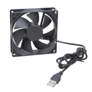 Router Cooling Fan PC TV Box Quiet 5V USB Power 92mmx92mmx25mm Cabinet Cooling Fan 92MM Protective Net Replacement