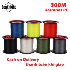 SeaKnight Brand TP Series 4 Strands 300M PE Braided Fishing Line 8-80LB Multifilament Fishing Line Smooth Carp Fishing
