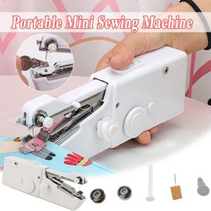 💥Ready Stock💥Handheld Sewing Needlework Machine Home Travel Use Portable Multi-Functional Tool Useful Handwork Machine Mesin jahit pegang tangan