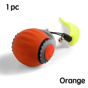 KEBIDU 1/2PCS Interactive Cat Toys Ball Auto Electric Rolling Ball Toys for Cats/Kitty Pets Smart Automatic Teaser USB Rechargeable