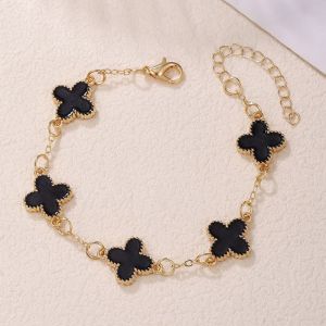 ASRV Elegant Four-Leaf Clover Design Bracelet for Women Fashionable and Delicate Jewelry