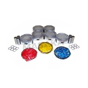 2GRFE Piston and Ring Kit For 05-15 Lexus Toyota 3.5L V6 DOHC 24V 2GRFE 13101-31092 13101-31090