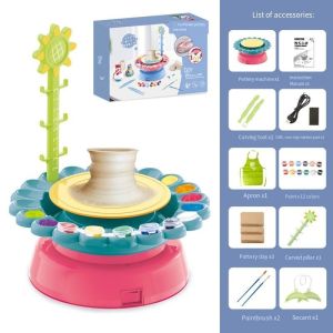 Anakkid---DIY  Child Toys Educational Toys Ceramic Pottery Machine Ceramic Handmade Craft
