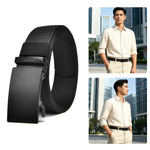 MENSPE Men Belt Outdoor Tactical Belt Quick Release Buckle Belt Nylon Waistband Youth Sports Canvas Pant Belt Simple Nice Waistband Nylon Heavy Duty Waist Strap High Strength Adjustable Training Belt