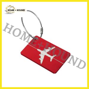 HOME + HOUND 1pcs Aluminum Alloy Waterproof Luggage Tag Travel Suitcase Bag Name Address Label Travel Accessories