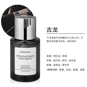 จัดส่งจากจีน [2025] น้ำหอมปรับอากาศในรถยนต์สำหรับผู้ชาย น้ำหอมในรถยนต์ กำจัดกลิ่น เครื่องประดับกลิ่นหอมภายในรถยนต์ โคโลญจน์เบาติดทนนานสำหรับผู้หญิง 3.8