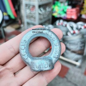 Tai cẩu thép bulong tròn (ÂM) [ Ø 10mm ] - Tải 230 kg