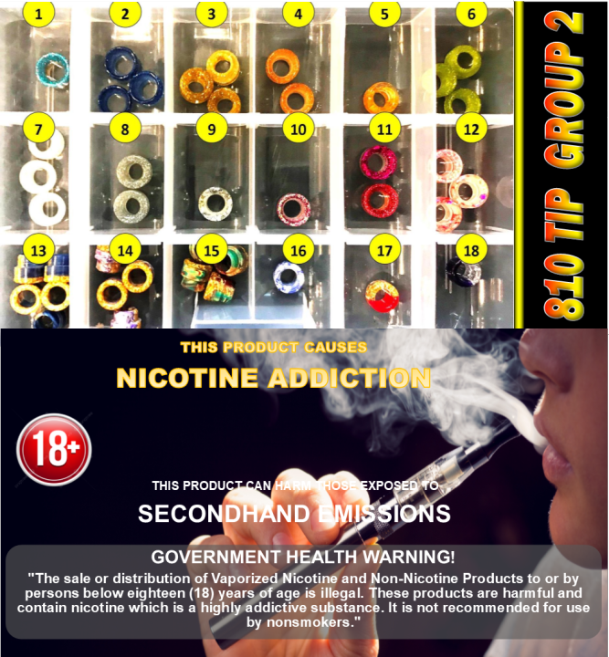 810 Atomizer Drip Tip Group #2 | Lazada PH