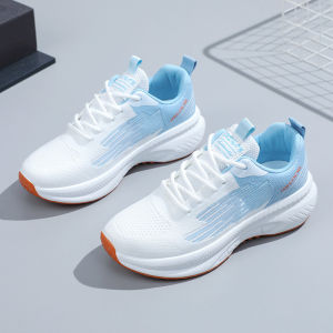 Free Shipping 2026 New Mesh Athletic Shoes For Women Summer Running Shoes Soft Sole Breathable Shock-Absorbing Casual Mesh Sneakers Trendy Dad Shoes White