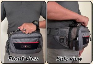 BELT 3.0 Tactical Bag for Men | Durable Cordura 600D | Quickdraw Buckle | Water Repellent EDC Bag