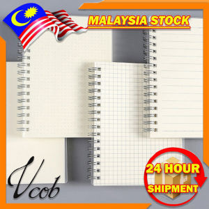 A5 A6 B5 Spiral Book Coil Notebook To-Do Lined Blank Grid Paper Journal Diary Sketchbook For School Supplies Stationery