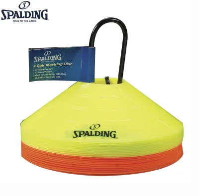 SPALDING Cone Flat Yellow/Orange 20PK Original Training Aid
