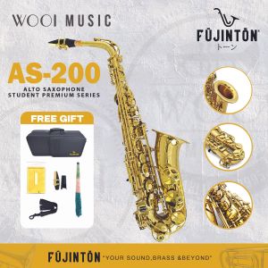 FujinTon AS-200 Student Premium Series Alto Saxophone with Case - Lacquer