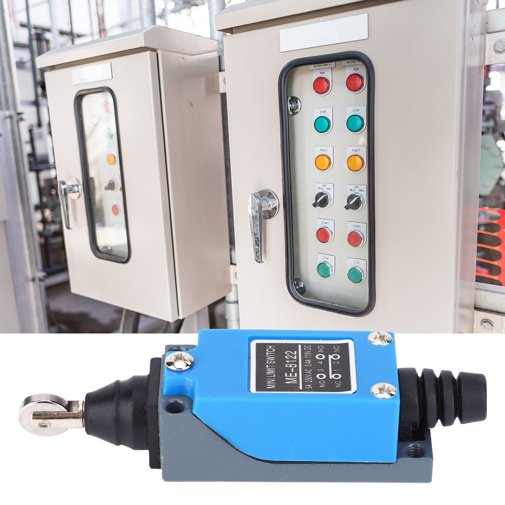 Cocosity Micro Limit Switch ME-8122 Compact Roller Plunger Type AC 250V ...