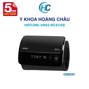 [CHÍNH HÃNG] Máy Đo Huyết Áp siêu cao cấp Không Dây Omron HEM 7600T (bảo hành 5 năm) kết nối bluetooth - vòng bit không dây