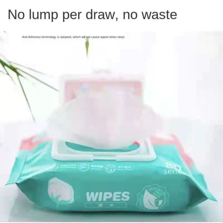 Eco Friendly Baby Wipes 80 Pcs Per Pack 99 Water Hypoallergenic (Non