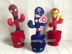 Mainan Kaktus / Superhero Bergoyang Dancing dan Bicaraa