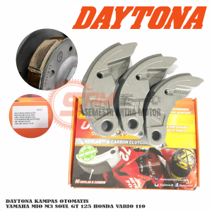 Kampas Ganda Otomatis Daytona Vario 110cc M3 Mio Soul GT Clutch Shoe Kopling Motor Matic