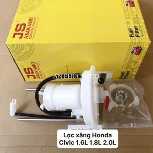 Lọc xăng cao cấp Honda Civic 2011 2012 2013 2014 2015 2016 Thương hiệu JS Asakashi Nhật FS7316 HONDA 17048-TR0-G00 17708-TR0-H01